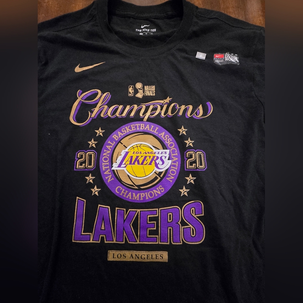 2020 Lakers Championship Long Sleeve Tee New With Tags